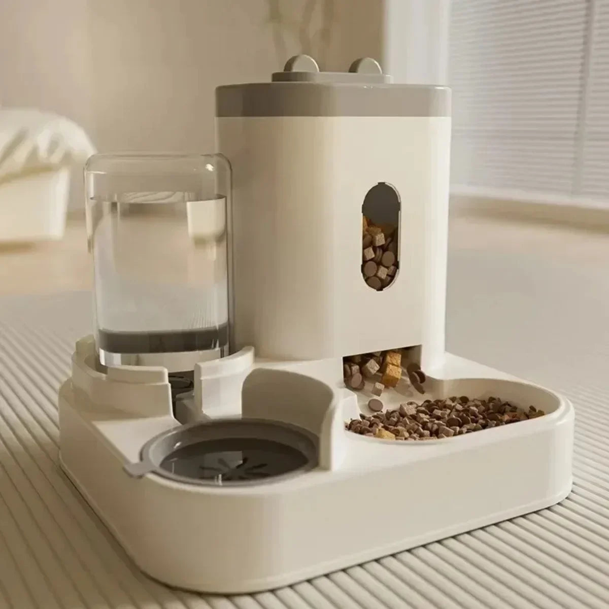  - Distributeur Automatique 2 en 1 nourriture Et Eau 