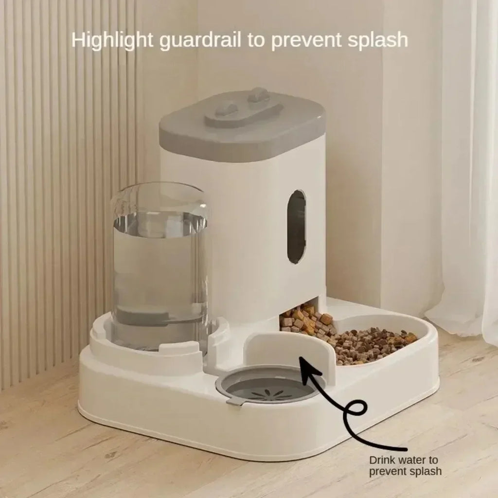  - Distributeur Automatique 2 en 1 nourriture Et Eau 
