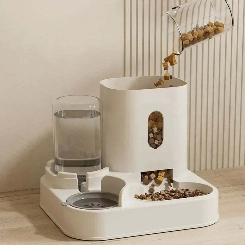  - Distributeur Automatique 2 en 1 nourriture Et Eau 